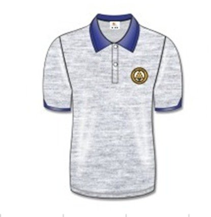 GREY-MEALANGE-POLO-NECK-PE-T-SHIRT-BLUE