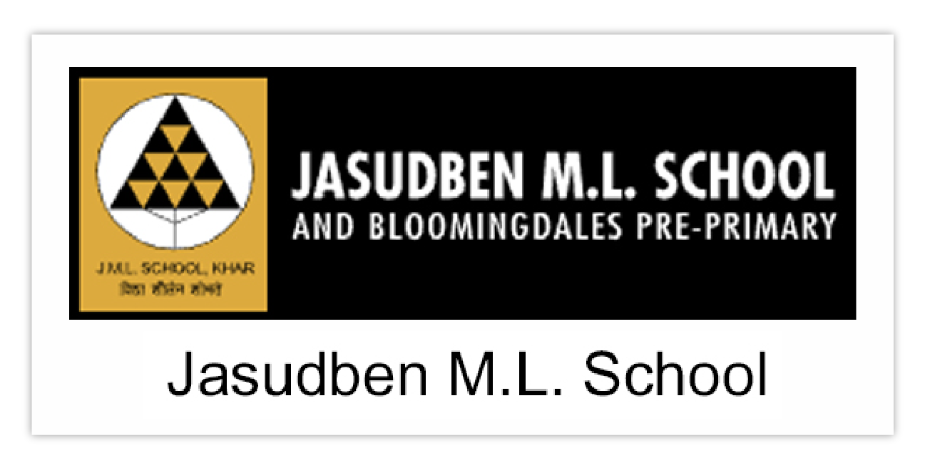 Jasudben M L School Logo