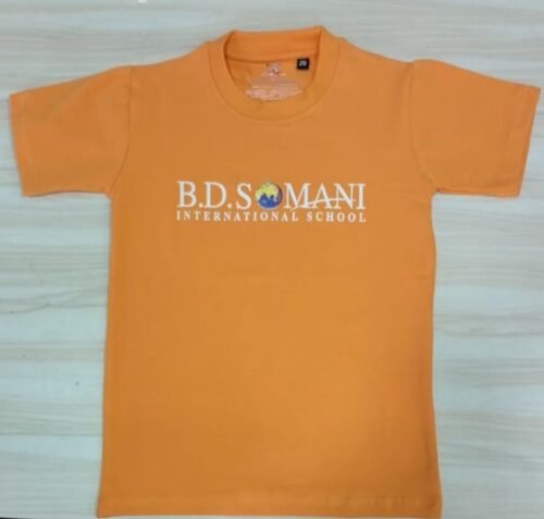 BDSK MUSTARD T- SHIRT WITH BDSI PRINT